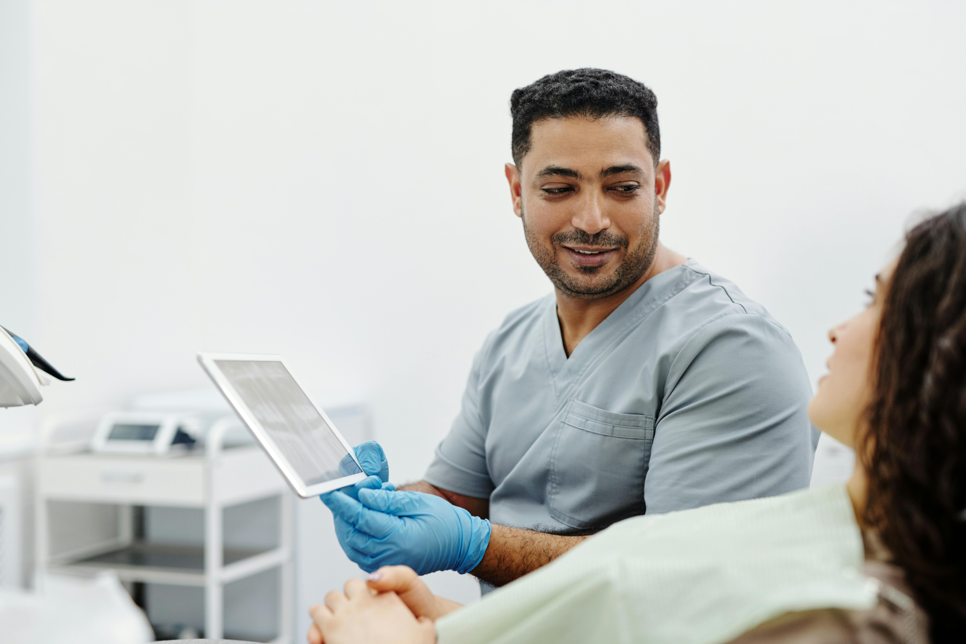 healthcare technology being used by healthcare professionals